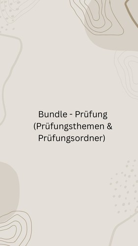 Bundle prüfung - bundle,