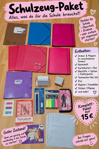 Exacompta schulbedarf set - exacompta, schulbedarf-set