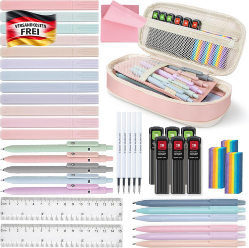 Schulbedarf set mit mäppchen - schulbedarf,