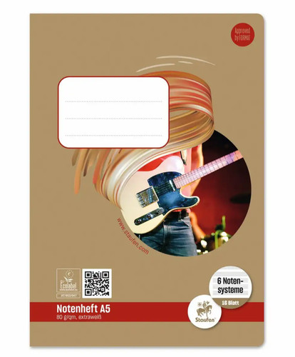 Staufen notenheft style - notenheft, 6