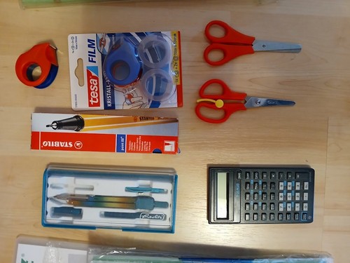 Set für den schulanfang - für,
