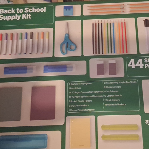 Schulbedarf set teilig - set, 44-teilig