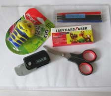 5tlg. Schulutensilien /