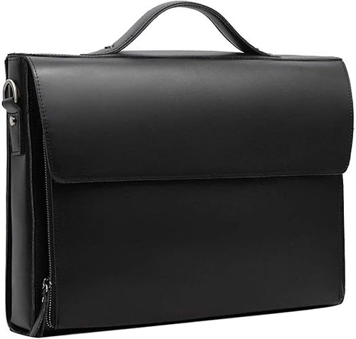 Torba skórzana laptopa - skórzana, na