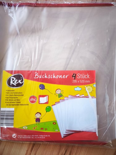 Rex buchschoner bucheinband - rex,