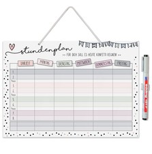 Konfetti Stundenplan zum