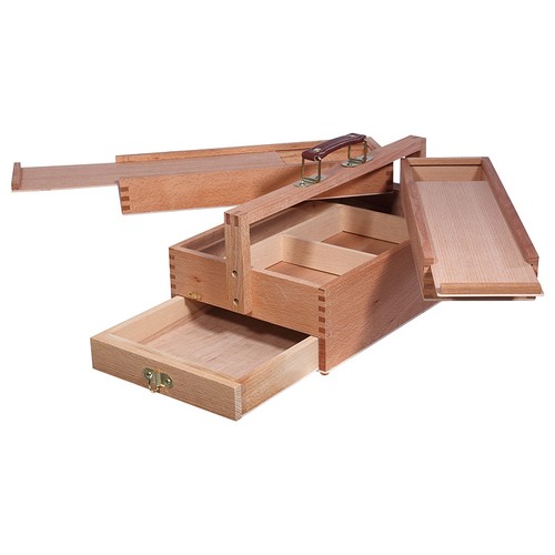 Malkoffer holz malkasten - holz,