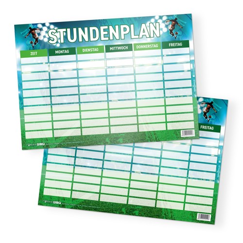 Stundenplan abwischbar