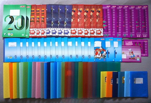 Tlg konvolut schulhefte - 60-tlg., +
