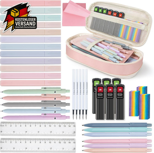 Schulbedarf set mit - schulbedarf, mäppchen