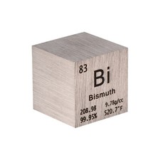 Wolframwürfel Bismut Metall