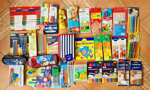 Xxl schulbedarf set neu - xxl, schulbedarf-set