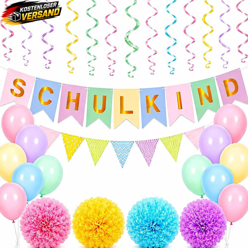 Einschulung deko set für - deko,