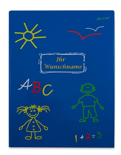 Kinder zeugnismappe mit - zeugnismappe, gravur
